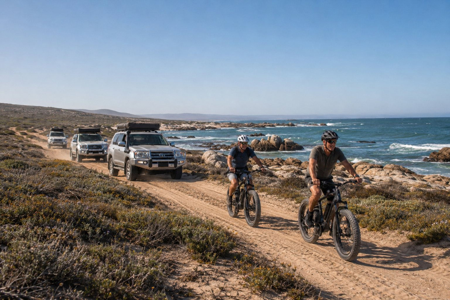 West Coast: Salt & Saddles 4×4 & eBike Tour gallery photo 5